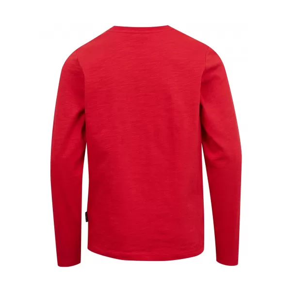  Tricou băiat cu mâneci lungi SAM 73 CELDOR KT 501 ROŞU 