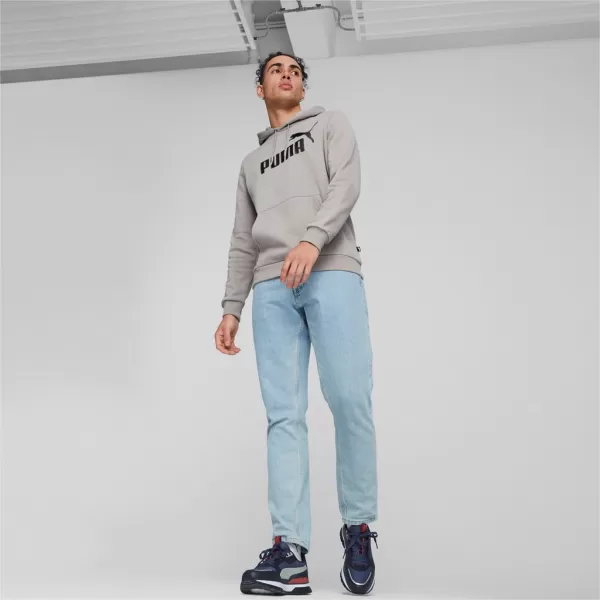  Hanorac pentru bărbați PUMA ESS BIG LOGO HOODIE FL (S) 586687-14 GRI 
