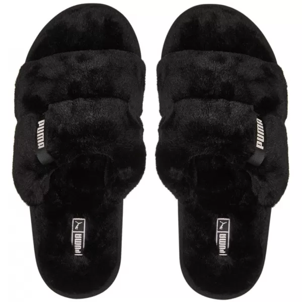  Pantofi de dama PUMA FLUFF SOLO 387522-01 NEGRU 