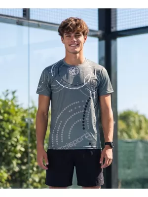 Tricou premium pentru bărbați ALTISPORT VOJ/ALM003TR01 GRAFIT