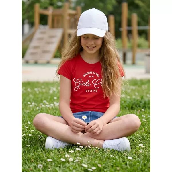  Tricou fetita SAM 73 JANLI KT 507 ROŞU 