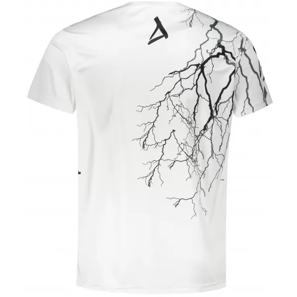  Tricou premium pentru bărbați ALTISPORT VOJ/ALM004TR01 ALB 