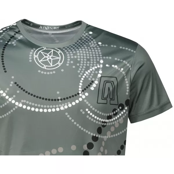  Tricou premium pentru bărbați ALTISPORT VOJ/ALM003TR01 GRAFIT 
