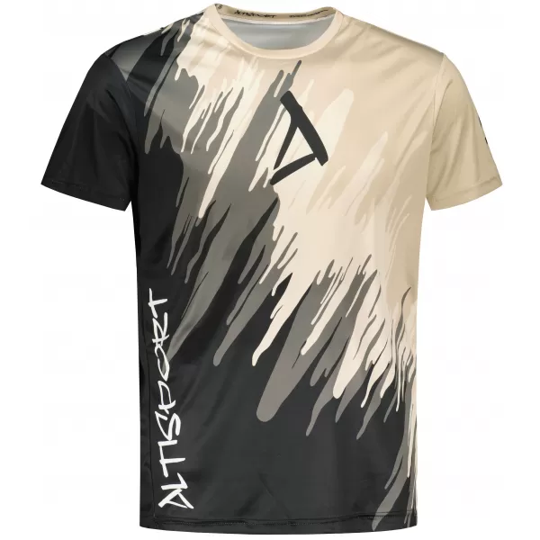  Tricou funcțional premium pentru bărbați ALTISPORT VOJ/ALM006TR01 NEGRU MARO 