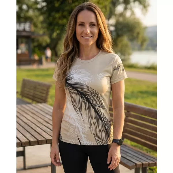  Tricou funcțional premium pentru femei ALTISPORT VOJ/ALW001TR01 MARO 