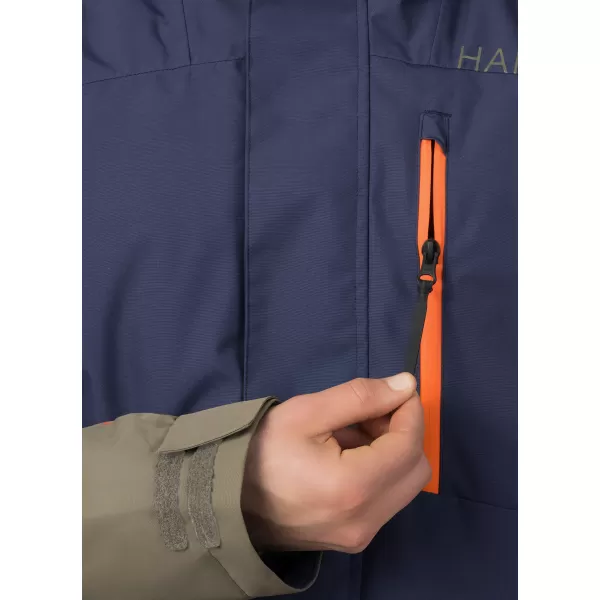  Jachetă pentru bărbați HANNAH GAROW FD STAREA DE SPIRIT INDIGO/MĂSLIN ARS 