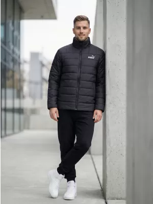 Jachetă pentru bărbați PUMA ESS+ PADDED JACKET 849349-01 NEGRU