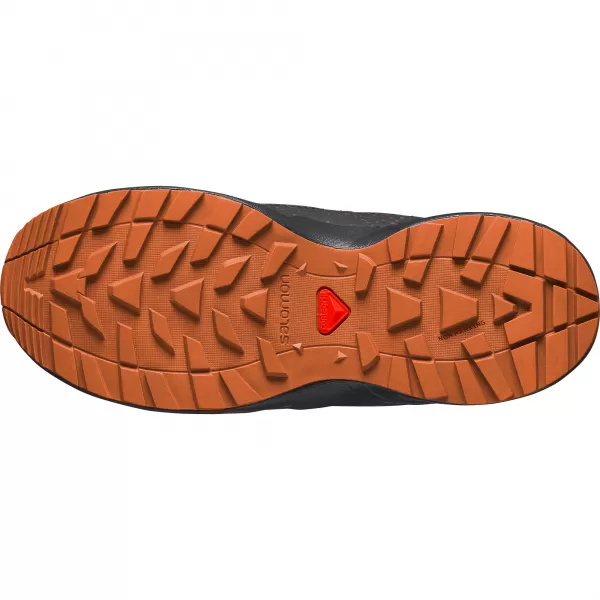  Pantofi pentru copii SALOMON OUTWAY CSWP JUNIOR L47282800 ABANOS/NEGRU/PORTOCALIU ȘOCANT 