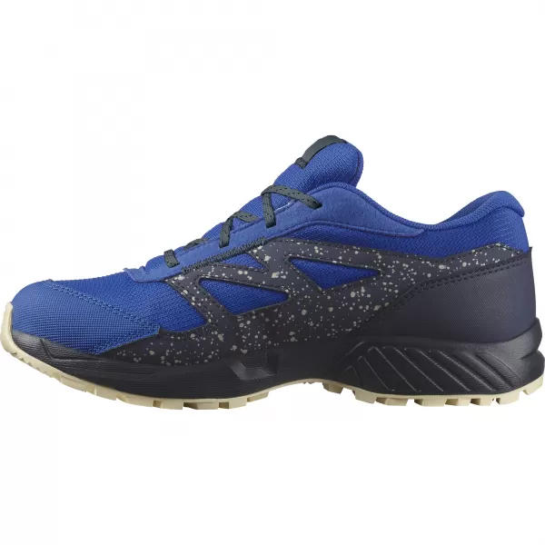  Pantofi pentru copii SALOMON OUTWAY CSWP JUNIOR L47377000 ALBASTRU LAPIS/CARBON/NISIP ALBIT 