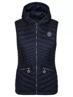 Vesta de dama LOAP ILMANAX CLW23114 ALBASTRU ÎNCHIS