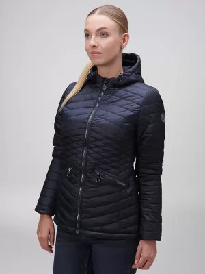 Geaca de dama LOAP ILBONAX CLW23113 ALBASTRU ÎNCHIS