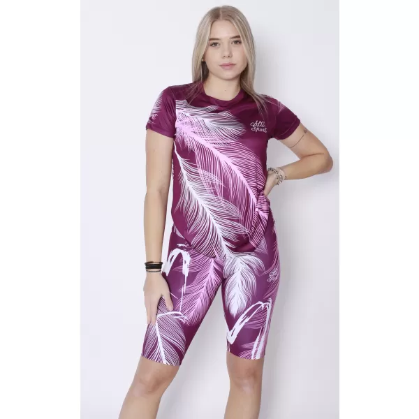  Tricou funcțional premium pentru femei ALTISPORT VOJ/ALW001TR01 FUCSIE 