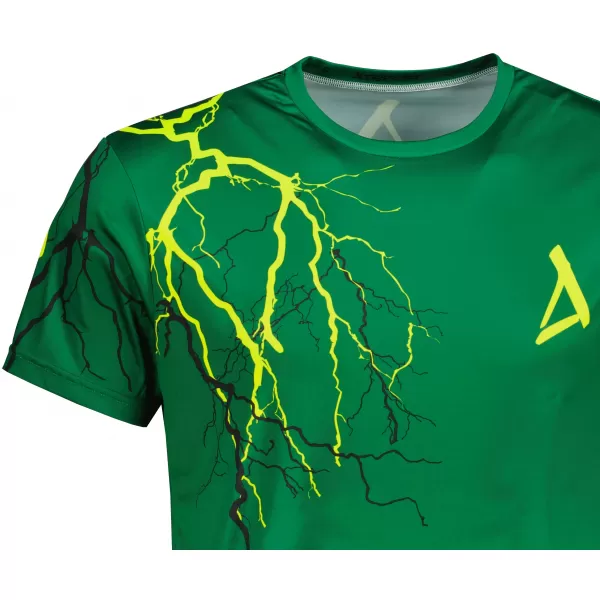  Tricou premium pentru bărbați ALTISPORT VOJ/ALM004TR01 STICLA VERDE 