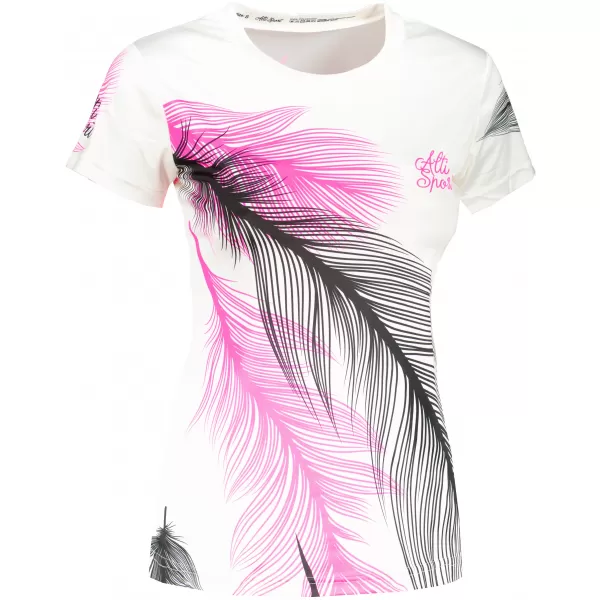  Tricou funcțional premium pentru femei ALTISPORT VOJ/ALW001TR01 ALB 