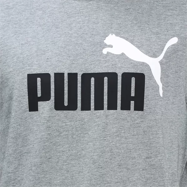  Tricou pentru bărbați PUMA ESS+ 2 COL LOGO TEE 586759-03 GRI 