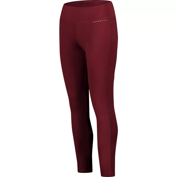  Jambiere sport de damă NORDBLANC COMPLAINT NBWPL7779 BURGUNDIA 
