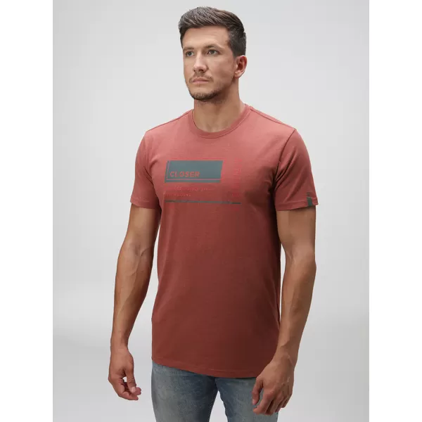  Tricou pentru bărbați LOAP BOMEL CLM2362 MARO 