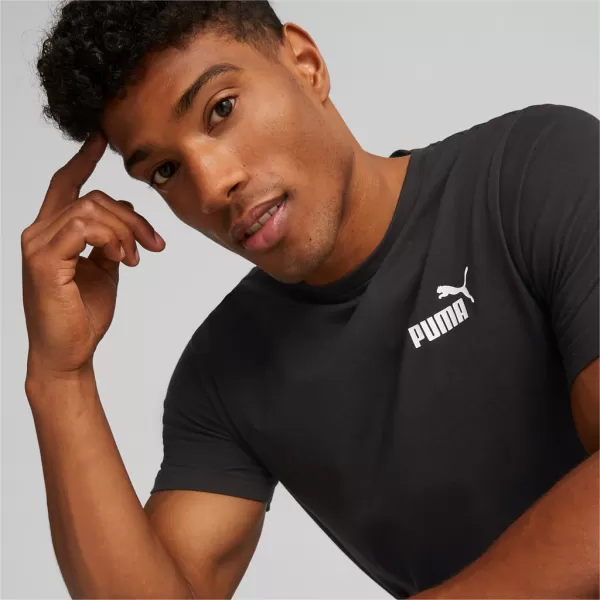  Tricou pentru bărbați PUMA ESS SMALL LOGO TEE 586668-01 NEGRU 