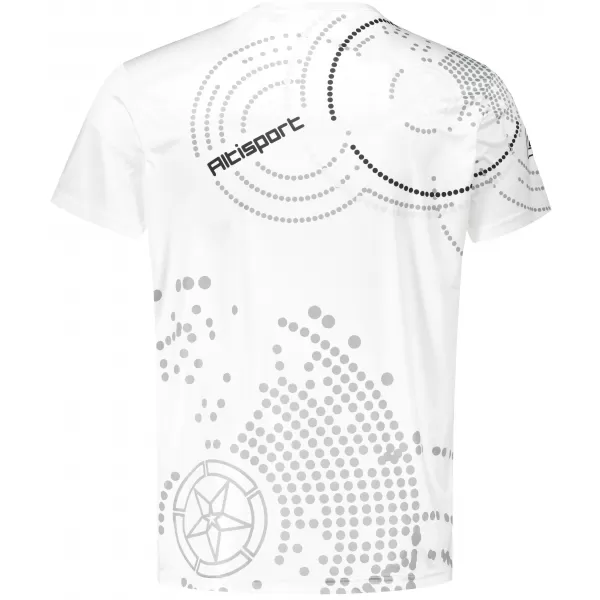  Tricou premium pentru bărbați ALTISPORT VOJ/ALM003TR01 ALB 