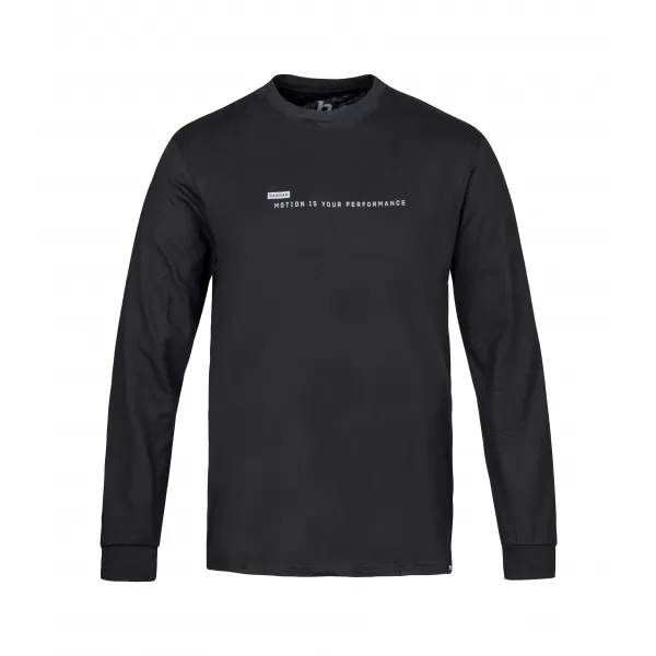  Tricou pentru bărbați cu mâneci lungi HANNAH KIRK ANTRACIT 
