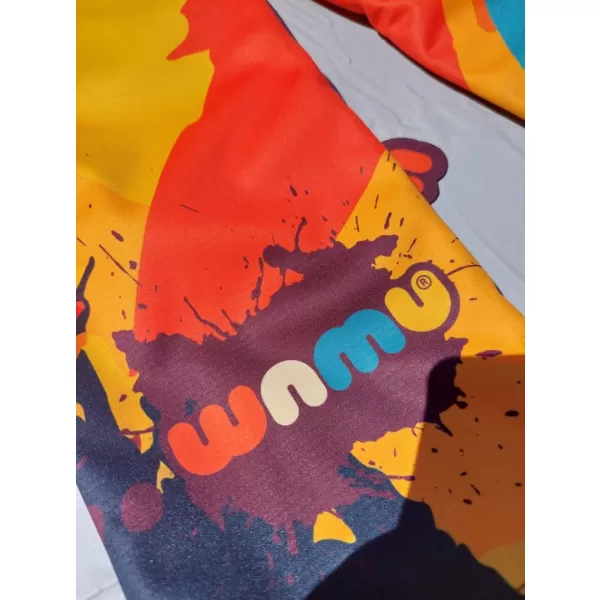  Pantaloni de softshell pentru bebeluși WAMU MOUNTAIN BIKE SVĚTLÁ MAI COLORAT 