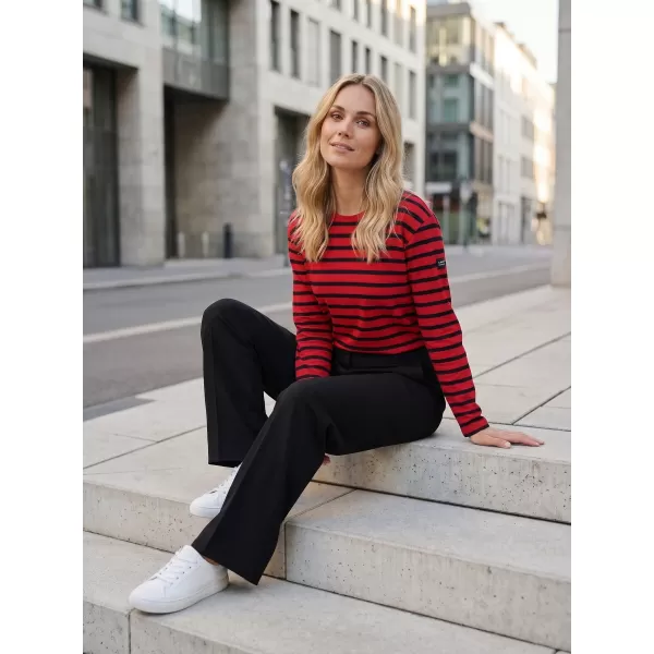  Tricou de damă cu mâneci lungi SAM 73 PRUDENCE WT 893 ROŞU 