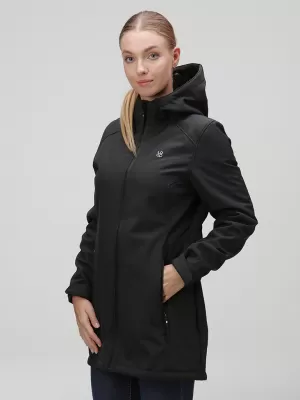 Jachetă softshell pentru femei LOAP LUPUNA OLW2313 GRI ÎNCHIS