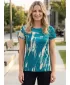 Tricou funcțional premium pentru femei ALTISPORT VOJ/ALW010TR01 KEROSEN/ALBASTRU