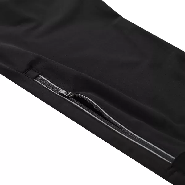  Pantaloni softshell pentru bărbați ALPINE PRO ABAR MPAB594 NEGRU 