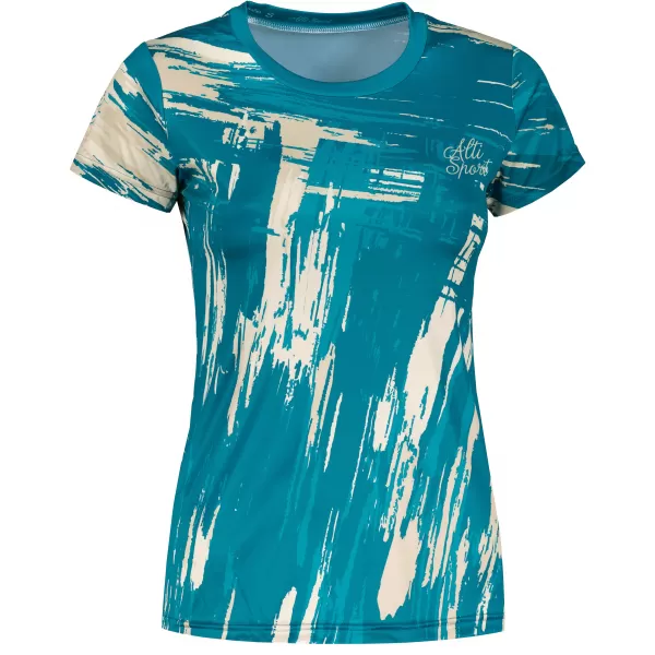  Tricou funcțional premium pentru femei ALTISPORT VOJ/ALW010TR01 KEROSEN/ALBASTRU 