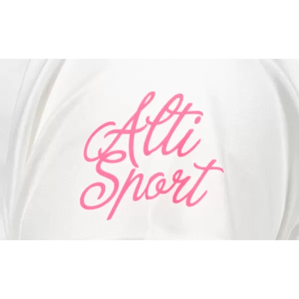  Tricou funcțional premium pentru femei ALTISPORT VOJ/ALW002TR01 ALB 
