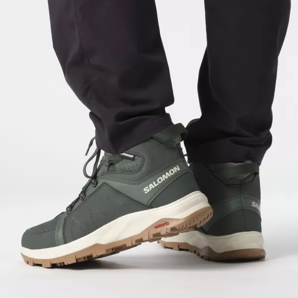  Cizme de iarnă pentru bărbați SALOMON OUTCHILL TS CSWP L47328100 URBAN CHIC/LAPTE DE MIGDALE/FANTOMĂ 