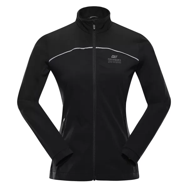  Geacă de softshell pentru femei ALPINE PRO GEROCA LJCB591 NEGRU 