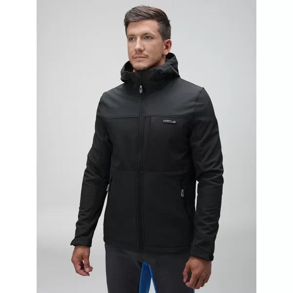  Jachetă softshell pentru bărbați LOAP LUPRON OLM2307 GRI ÎNCHIS 