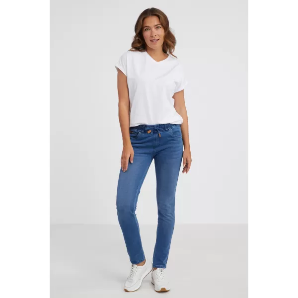  Pantaloni de dama SAM 73 LÍZA WK 801 DENIM ÎNCHIS LA CULOARE 