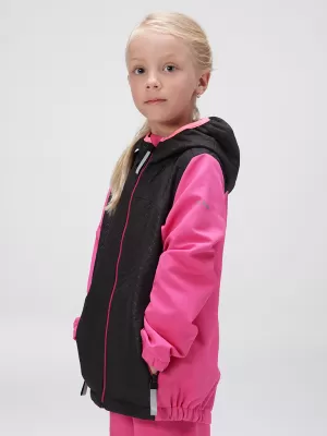 Jachetă softshell pentru copii LOAP URANIX OLK2307 ROZ