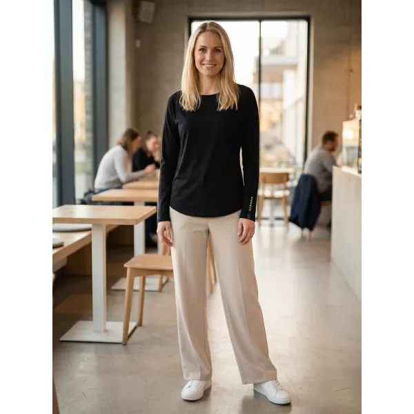  Tricou de damă cu mâneci lungi SAM 73 PATTY WT 895 NEGRU 