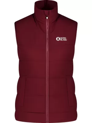 Vesta de iarna dama NORDBLANC PANORAMIC NBWJL7724 BURGUNDIA