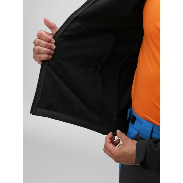  Jachetă softshell pentru bărbați LOAP LUPRON OLM2307 GRI ÎNCHIS 