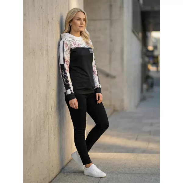  Hanorac premium pentru femei ALTISPORT VOJ/ALW008MI01 NEGRU 