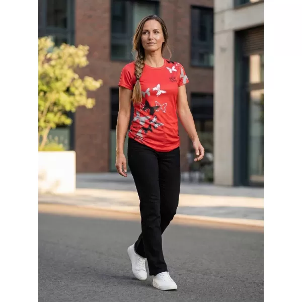  Tricou funcțional premium pentru femei ALTISPORT VOJ/ALW002TR01 ROȘU 
