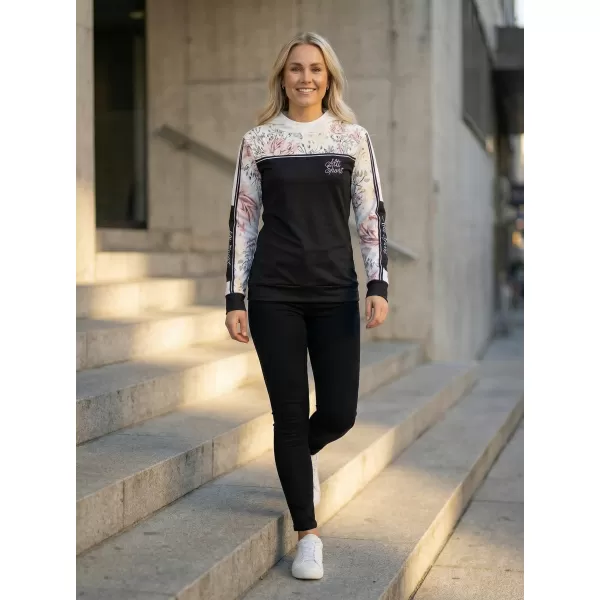  Hanorac premium pentru femei ALTISPORT VOJ/ALW008MI01 NEGRU 