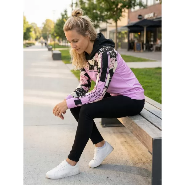  Hanorac premium pentru femei ALTISPORT VOJ/ALW008MI01 ROZ DESCHIS 