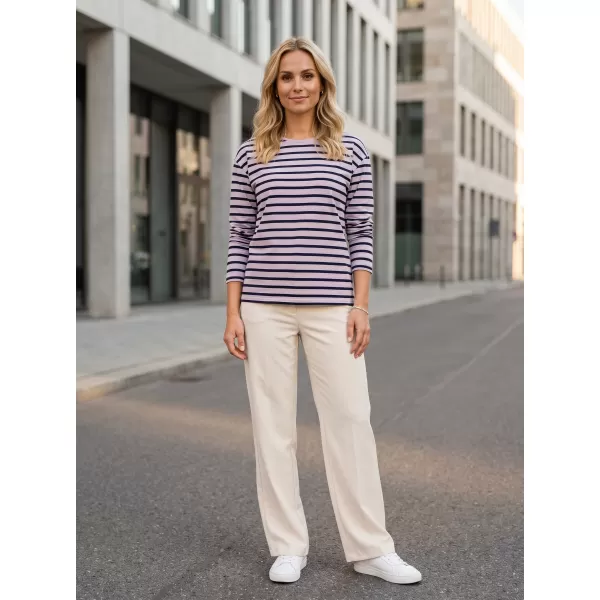  Tricou de damă cu mâneci lungi SAM 73 PRUDENCE WT 893 TRANDAFIR BĂTRÂN 