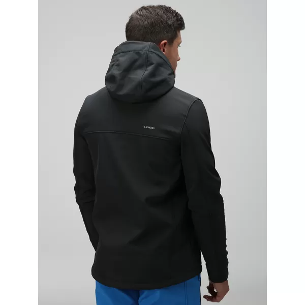  Jachetă softshell pentru bărbați LOAP LUPRON OLM2307 GRI ÎNCHIS 