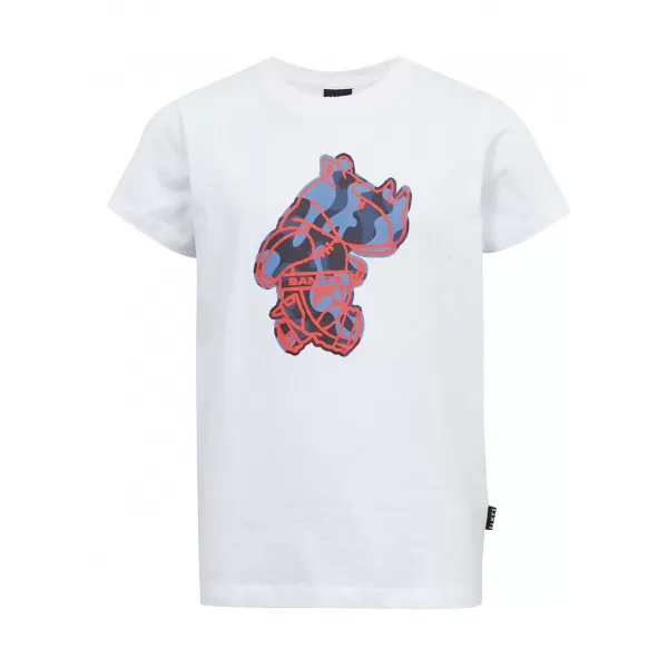  Tricou băieți SAM 73 SILAQUI KT 502 ALB 