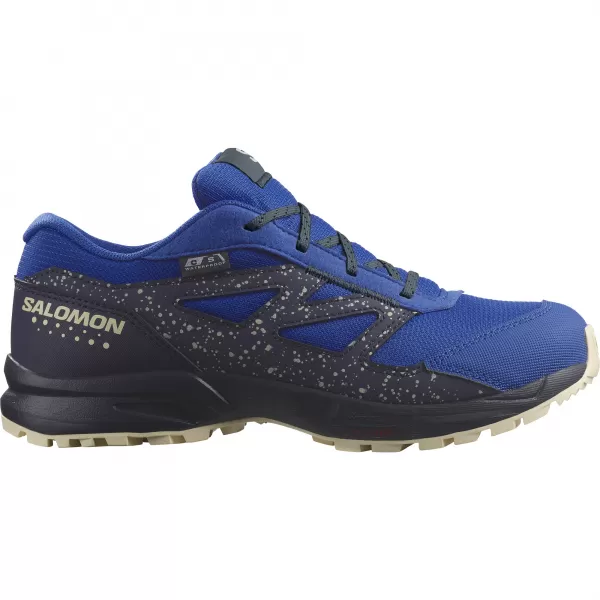  Pantofi pentru copii SALOMON OUTWAY CSWP JUNIOR L47377000 ALBASTRU LAPIS/CARBON/NISIP ALBIT 