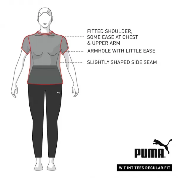  Tricou funcțional de damă PUMA PERFORMANCE TEE W 520311-01 NEGRU 