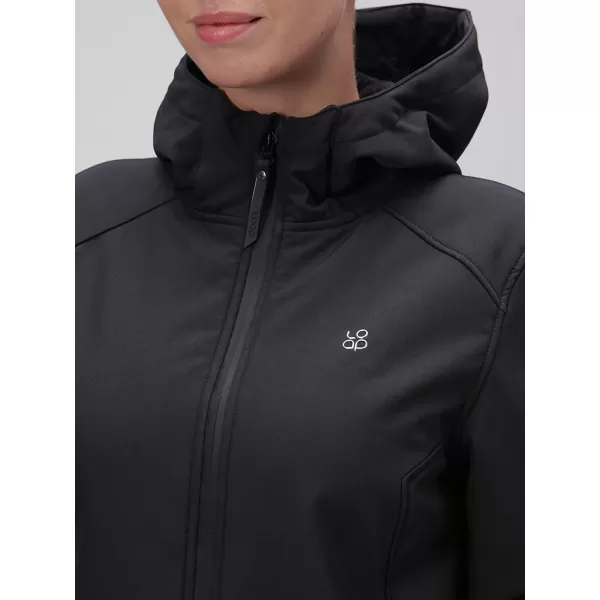  Jachetă softshell pentru femei LOAP LUPUNA OLW2313 GRI ÎNCHIS 