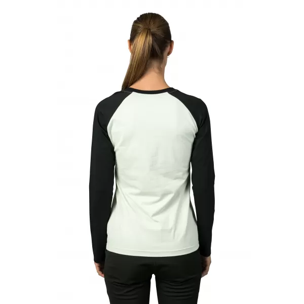  Tricou de damă cu mâneci lungi HANNAH PRIM ALBASTRU ZORI/ANTRACIT 